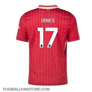 Liverpool Curtis Jones #17 Replik Heimtrikot 2024-25 Kurzarm